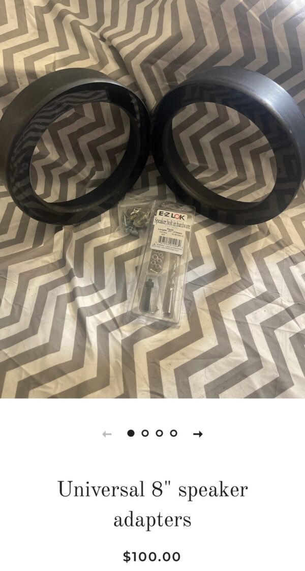 Nagy universal 8 speaker rings