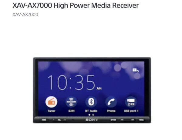 Sony XAV-AX7000