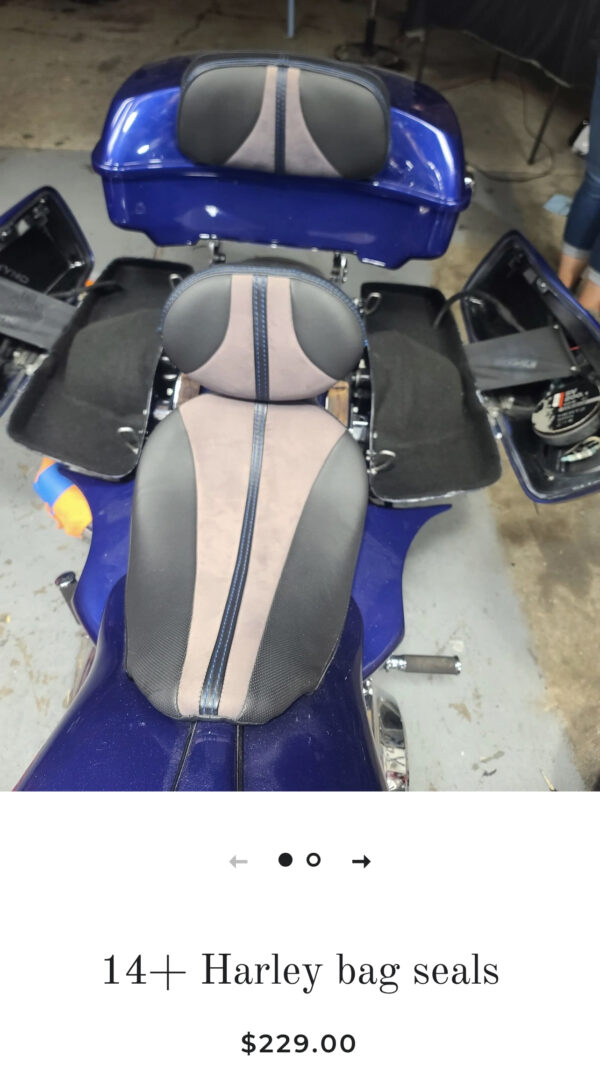 Nagy 14+ Harley bag seals