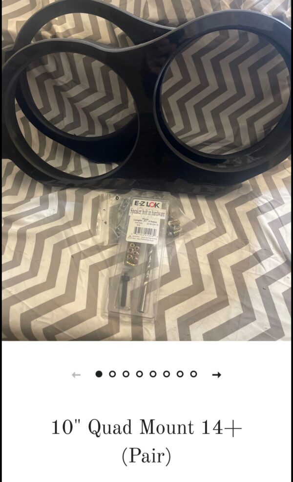 Nagy 10" Quad Mount 14+ (Pair)